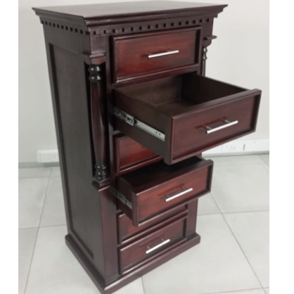 Renaissance Tall Boy with 6 Drawers